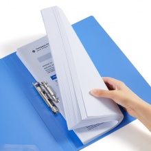 齊心 A602 單強(qiáng)力輕便夾 A4 藍(lán)色 15mm