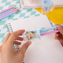 得力 0551 茶杯式卷筆刀 混色