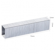 得力 0017 厚層訂書釘 23/17 1000枚/盒