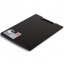 得力 5440 時(shí)尚PP折頁(yè)板夾 A4 深灰色