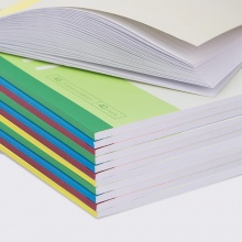 得力 7651 無線裝訂本 A5 混色 40頁