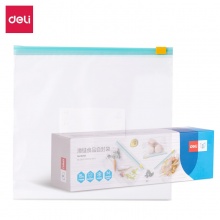 得力 19258 滑鏈?zhǔn)称纷苑獯?220*205mm 透明 15個/盒