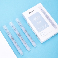 得力 S731 單頭細(xì)桿熒光筆 藍(lán)色