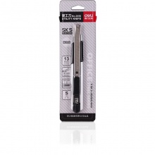 得力 2056 美工刀 9mm 銀色