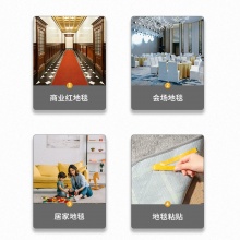 得力 30802 雙面布基膠帶 15mm*20m*280μm 棕色 1卷/熱縮