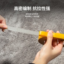 得力 30802 雙面布基膠帶 15mm*20m*280μm 棕色 1卷/熱縮