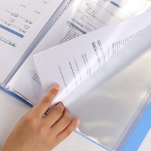 齊心 PF40AK 經(jīng)濟(jì)型資料冊(cè) A4 藍(lán)色 40頁(yè)