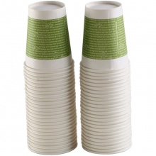 齊心 L301 一次性紙杯 250ML 白色 50只/包