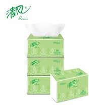 清風(fēng) BR38AE1 雙層塑包面紙 200抽/包 3包/提 