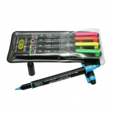 三菱 PUS-101T(N) 雙頭熒光筆套裝 5色