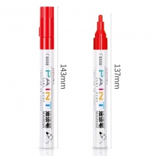 得力 S558 油漆筆 紅色 