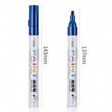 得力 S558 油漆筆 藍色 