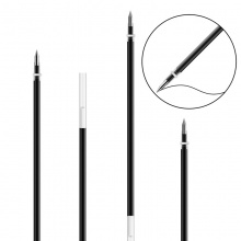 得力 S760 子彈頭中性筆芯 0.5mm 黑色 20支/盒