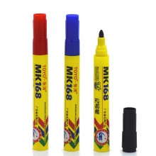 東洋 MK-168 單頭油性記號筆 2.2-2.8mm 黑色