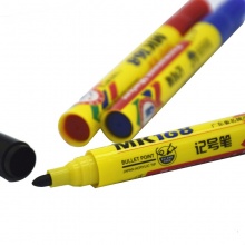 東洋 MK-168 單頭油性記號筆 2.2-2.8mm 紅色