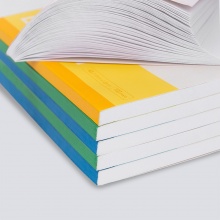 得力 7660 無線裝訂本 A4 混色 100頁