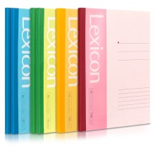 得力 7655 無線裝訂本 A5 混色 100張