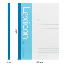 得力 7655 無線裝訂本 A5 混色 100張