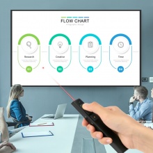 得力 2802 PPT激光翻頁筆 白色