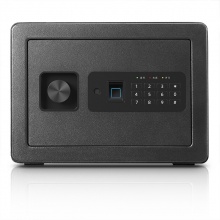 得力 33559 指紋密碼保管箱 H250*W350*D250mm 黑色