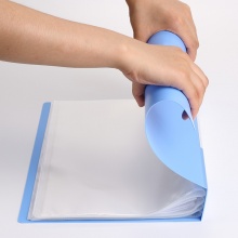 齊心 PF60AK 經(jīng)濟(jì)型資料冊(cè) A4 藍(lán)色 60頁